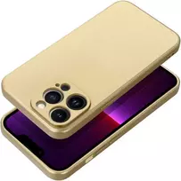 OEM dėklas, skirtas iPhone 17 PRO MAX, metalinis auksinis