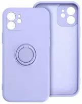 Dėklas Oem Case for iPhone 17 PRO MAX Silicone Ring violetinė