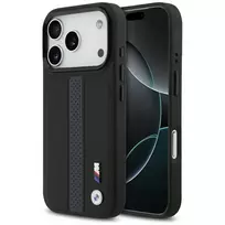 Dėklas BMW M Perskirtasated Stripe Logo MagSafe skirtas Apple iPhone 17 Pro mėlynos spalvos
