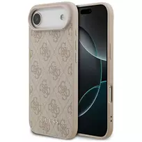 Guess 4G Classic dėklas skirtas Apple iPhone 17 Air rožinės spalvos