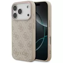 Guess 4G Classic dėklas skirtas Apple iPhone 17 Pro rožinės spalvos