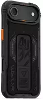 Skinarma Phantom dėklas skirtas Apple iPhone Air Magnetic Charging + Grip Stand juodos spalvos