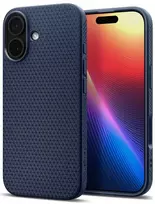 „Spigen Liquid Air“ dėklas, skirtas „iPhone 17“ - Mėlyna