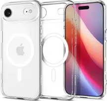 Spigen Ultra Hybrid MagSafe dėklas skirtas Apple iPhone 17 Air – skaidrus and baltos spalvos