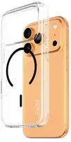 „Panzer Glass CARE by PanzerGlass“ flagmano „Urban Explorer“ dėklas su „Juodu MagSafe“, skirtas „iPhone 17 Pro“ – permatomas