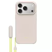 Apple „Beats iPhone 17 Pro“ dėklas su atlošu, „MagSafe“ ir kameros valdymu – kalkakmenio spalvos