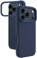 AmazingThing Glamour Apple iPhone 17 Pro Max dėklas with Stand – mėlynos spalvos