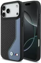 BMW M anglies pluošto logotipo „MagSafe“ dėklas, skirtas „iPhone 17 Pro Max“ - Mėlyna