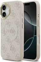 GUESS dėklas, skirtas IPHONE 17, suderinamas su MagSafe GUHMP17SP4MSEGCP (PU 4G W/ Classic), rožinis