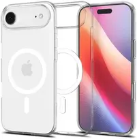 Spigen Liquid Crystal MagSafe dėklas skirtas Apple iPhone 17 Air – skaidrus and baltos spalvos