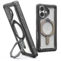 UAG Urban Armor Gear dėklas PLASMA XTE, suderinamas su „MagSafe“, skirtas IPHONE 17, pelenų / titano spalvos