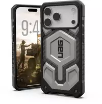 Urban Armor Gear UAG „Monarch Pro MagSafe“ dėklas, skirtas „iPhone 17 Pro Max“ – titano spalvos