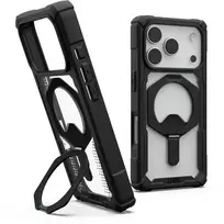 Urban Armor Gear UAG Plasma XTE MagSafe dėklas, skirtas iPhone 17 Pro – skaidrus, juodas
