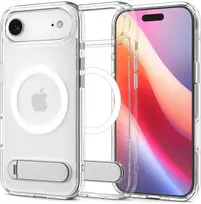 Spigen Ultra Hybrid 'S' MagSafe dėklas skirtas Apple iPhone 17 Air – skaidrus and baltos spalvos