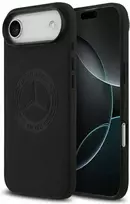 Mercedes Leather Vintage Logo MagSafe dėklas skirtas Apple iPhone Air juodos spalvos