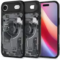 Spigen Ultra Hybrid MagSafe dėklas skirtas Apple iPhone 17 Air Zero One – juodos spalvos