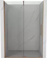 Stumdomos dušo durys Mexen Velar, Brushed copper, 120 cm
