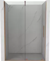 Stumdomos dušo durys Mexen Velar, Brushed copper, 90 cm