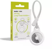 Dėklas „Mobile Origin Airtag Loop“ dėklo laikiklis A1, baltas