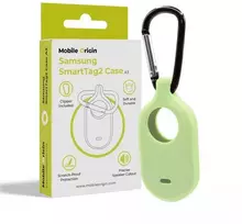 Dėklas Mobile Origin Samsung SmartTag2 Case, fosfor žalias