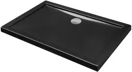 Dušo padėklas Besco Alpina SlimLine Stone Effect New, 120 x 90 x 5,5 cm