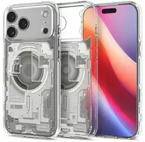 Spigen Ultra Hybrid MagSafe dėklas skirtas Apple iPhone 17 Pro Zero One – titanium