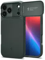 Dėklas Spigen Optik Armor MagSafe, abyss žalias - iPhone 17 Pro Max