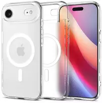Spigen Ultra Hybrid MagSafe dėklas skirtas Apple iPhone 17 Air – baltos spalvos