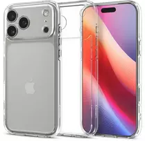 Spigen Ultra Hybrid dėklas skirtas iPhone 17 Pro – skaidrus