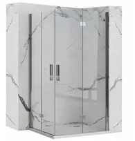 Dušo kabina Rea Molier Chrome Double, 80x90 cm