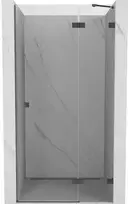 Dušo durys Mexen Lunar, dešininės, 100 cm, transparent/gun metal