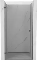 Dušo durys Mexen Lunar-B, kairė, 100 cm, transparent/gun metal