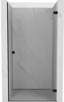 Dušo durys Mexen Lunar-B, dešinė, 85 cm, transparent/juodas
