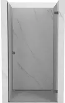 Dušo durys Mexen Lunar-B, dešinė, 60 cm, transparent/gun metal