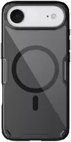 Nillkin Nature TPU Pro Magnetic dėklas suderinamas su MagSafe skirtas Apple iPhone 17 Air – Translucent juodos spalvos