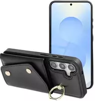 Oem WONDER piniginės dėklas, skirtas SAMSUNG S25 EDGE, juodas