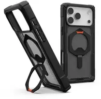 Dėklas Urban Armor Gear UAG Plasma XTE Magsafe,Juodas/Pop Oranžinis - iPhone 17 Pro Max