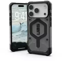 Urban Armor Gear Dėklas UAG Pathfinder Clear Magsafe,Ash/Juodas - iPhone 17 Pro