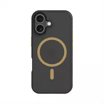 Tactical MagForce Hyperstealth 2.0 dėklas skirtas Apple iPhone 17 juodos ir geltonos spalvos