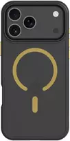 Tactical MagForce Hyperstealth 2.0 dėklas skirtas Apple iPhone 17 Pro Max juodos ir geltonos spalvos