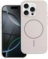 OEM dėklas, skirtas „iPhone 17 AIR“ blizgiam „Mag“ dangteliui, suderinamas su „MagSafe“ baltais