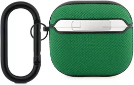 Lacoste Petit Pique Croc Logo Patch dėklas skirtas AirPods 4 žalios spalvos