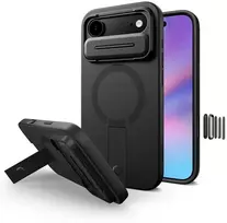 Tech-Protect Kevlar Aura MagSafe dėklas skirtas Apple iPhone Air – juodos spalvos