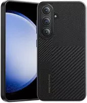 Benks dėklas Montage Magnetic Armor Pro Kevlar Metal Frame 600D+1500D (MA41) skirtas Samsung Galaxy S24 Plus juodos spalvos