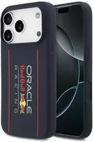 Dėklas Red Bull Raudona Bull Raudona Bull Silicone Vertical Logo MagSafe dėkals skirtas Apple iPhone 17 Pro Navy