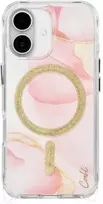 UNIQ Coehl Aeris Dėklas skirtas Apple iPhone 17 Magnetic Charging rožinės spalvos