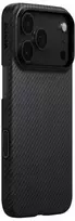 Dėklas Pitaka Ultra-Slim Case, Juodas/Pilkas - iPhone 17 Pro