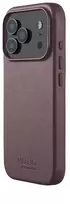 Mujjo Odinis dėklas - etui skórzane do iPhone 17 Pro kompatybilne su MagSafe (bronze red)