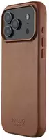 Carruzzo Mujjo Odinis dėklas - etui skórzane do iPhone 17 Pro Max kompatybilne su MagSafe (tan)