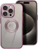 Dėklas Oem Case for iPhone 17 PRO MAX Glam powder pink